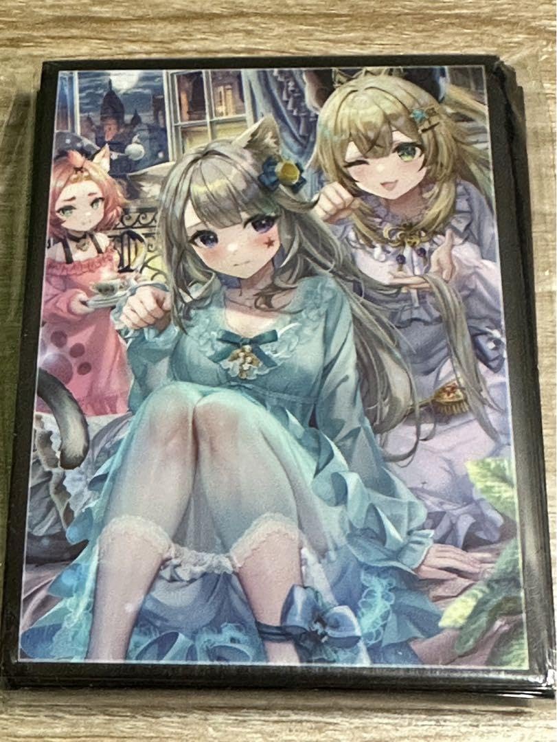 ミッドナイトブルー 原神 ナヴィア スリーブ プレイマット